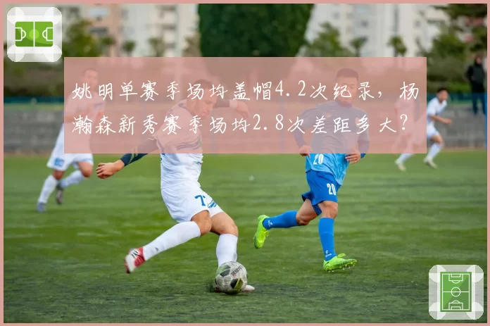 姚明单赛季场均盖帽4.2次纪录,杨瀚森新秀赛季场均2.8次差距多大?