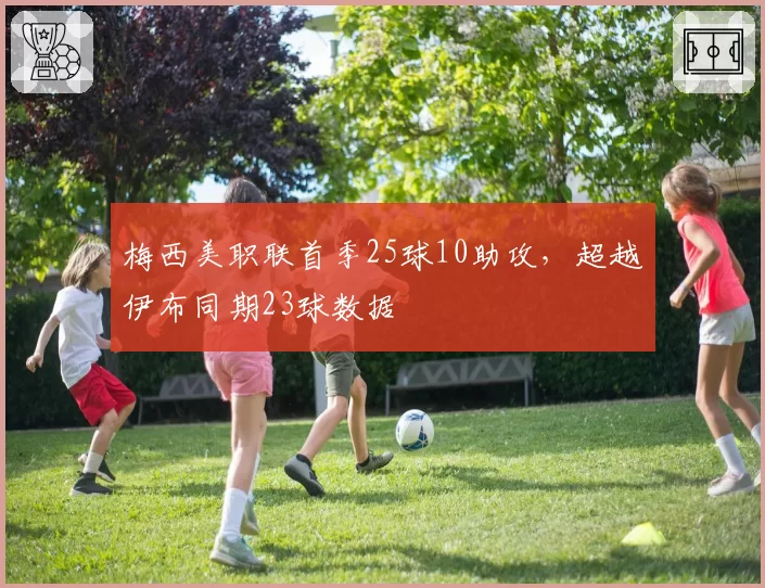 梅西美职联首季25球10助攻，超越伊布同期23球数据