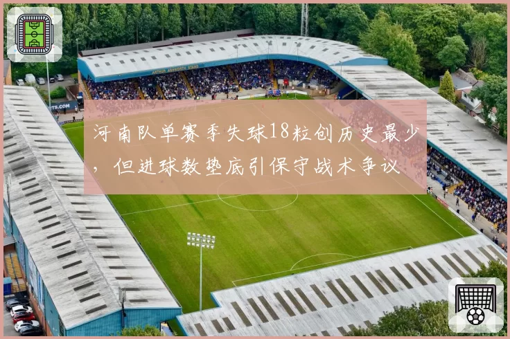 河南队单赛季失球18粒创历史最少，但进球数垫底引保守战术争议